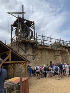 Duchêne Charpentes - Arbois- Jura - visite du château de Guédelon avant les vacances d'été