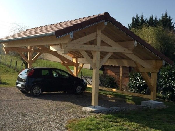 Carport voiture après