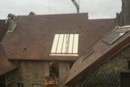 Installation d'une verrière et réfection de toiture et zinguerie