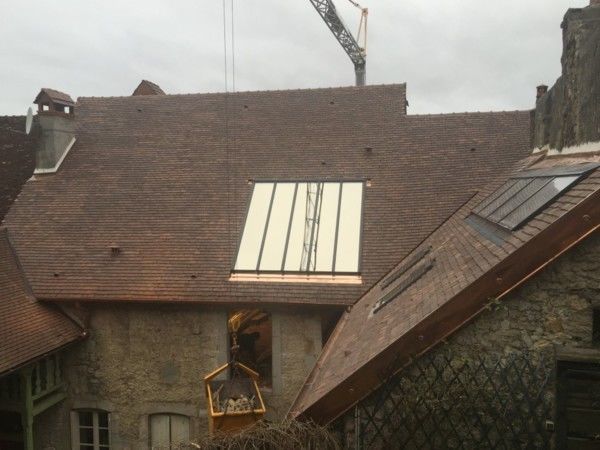 Installation d'une verrière et réfection de toiture et zinguerie